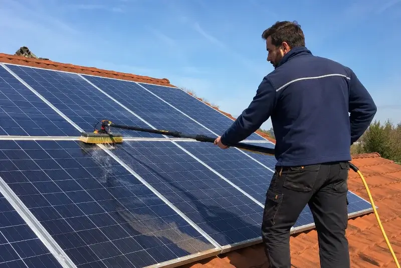 Nettoyage et entretien de panneaux solaires à Callian